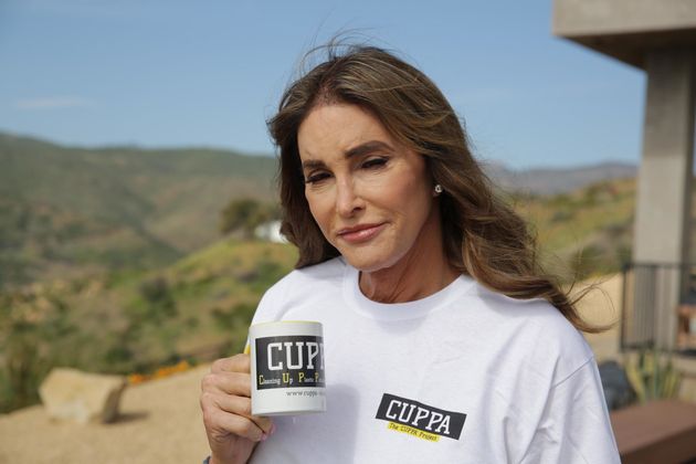 Caitlyn poses with her CUPPA mug and t-shirt