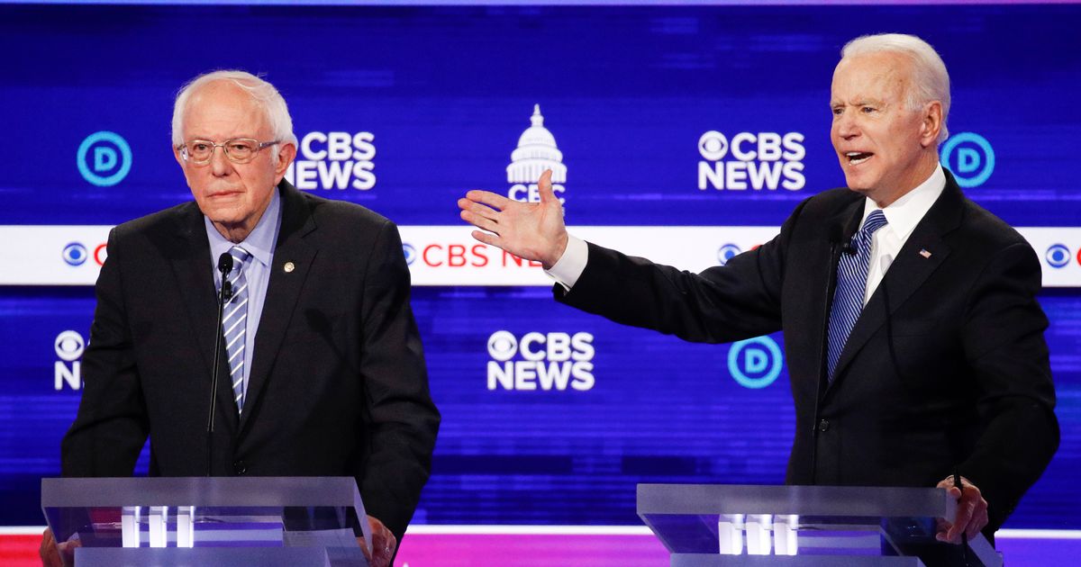 Read Live Updates On The March 10 Democratic Primaries: Biden, Sanders Face Off