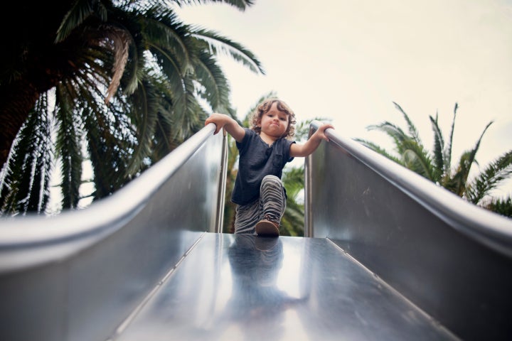 Los niños más lanzados de los parques.