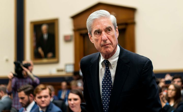 Former special counsel Robert Mueller testifies before a House committee on July 24, 2019.