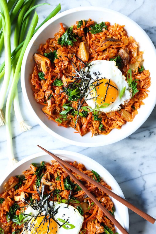 Get the Kimchi Fried Rice recipe from Damn Delicious