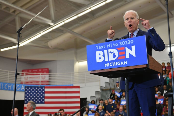 Former Vice President Joe Biden campaigned in Detroit on Sunday and Monday. He didn't turn out crowds like Sen. Bernie Sanders did, but ultimately he got more votes.