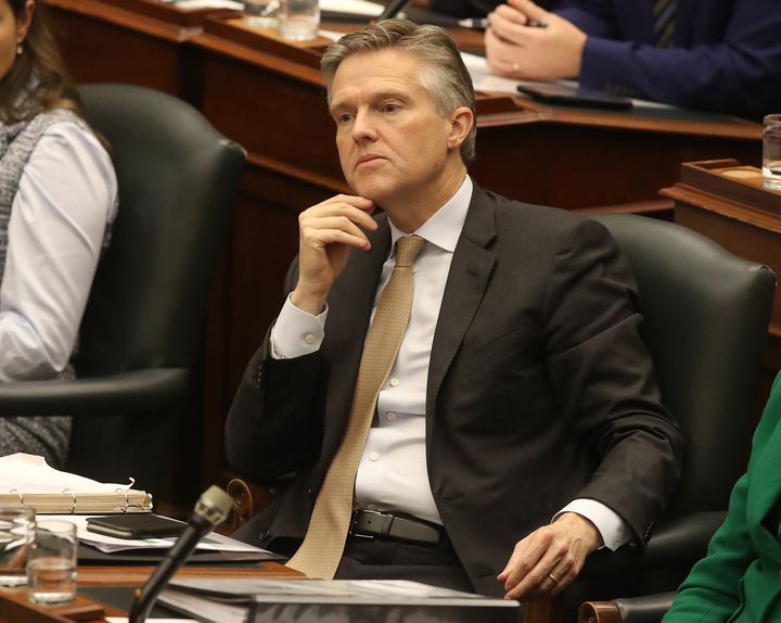 Ontario Finance Minister Rod Phillips during question period in the Ontario legislature in November 2019. 