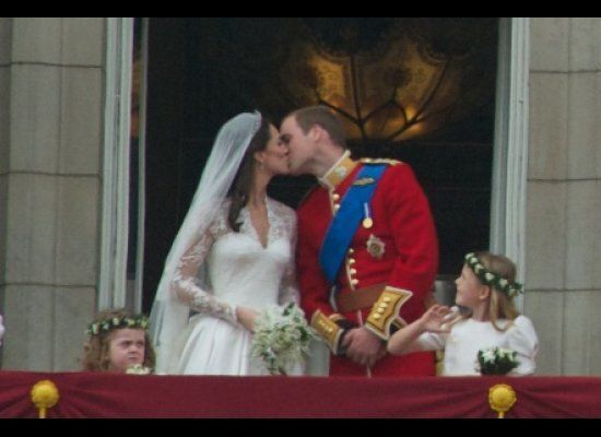Buckingham Palace, London, England - The Duke and Duchess of Cambridge