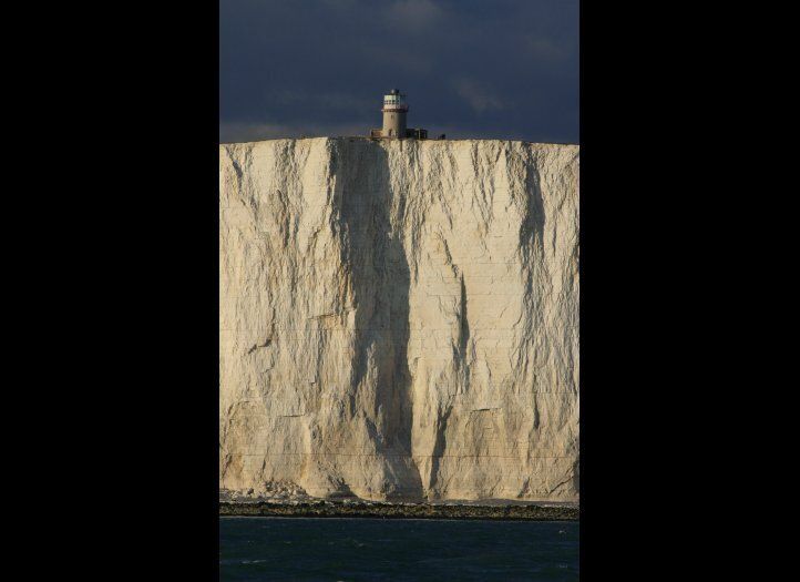 Belle Tout Lighthouse in Beachy Head, East Sussex, United Kingdom