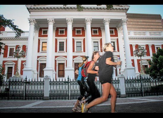 Running, Cape Town, South Africa