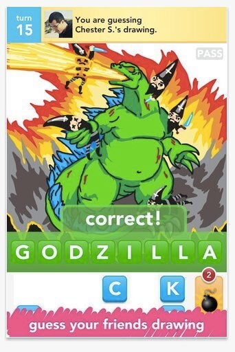 Draw Something from OMGPOP is like Pictionary for your iPhone, but