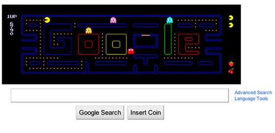 Google celebrates 40th anniversary of 'PAC-MAN' by bringing back 2010 doodle  game