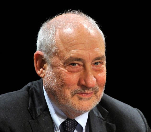 Nobel Prize winner American economist and a professor at Columbia University Joseph E. Stiglitz during...