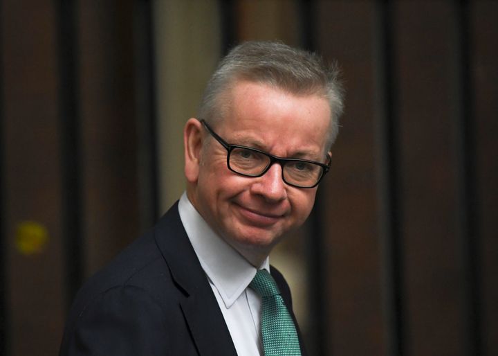  Michael Gove arrives at Downing Street 