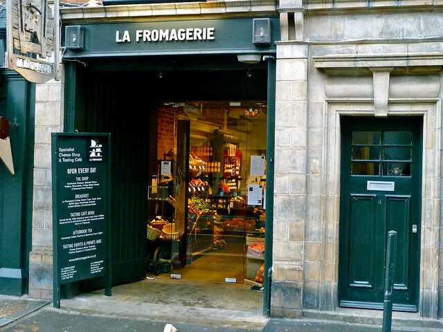 La Fromagerie Shop Entrance