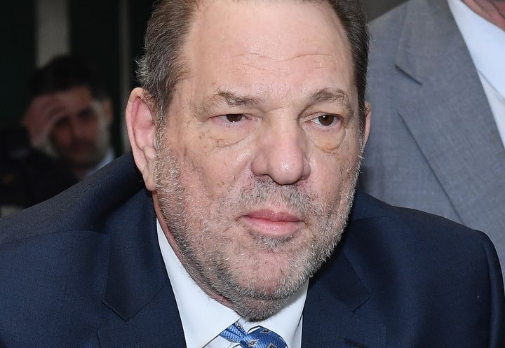 Harvey Weinstein, 67, is seen here outside a Manhattan courthouse on Feb. 24, 2020. The former Hollywood mogul spoke for the first time in his own defence on Wednesday, saying he was "totally confused."