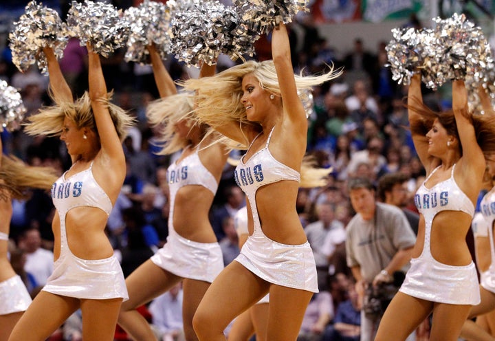 Fantasy Cheerleaders Upskirt Porn Pics - Dallas Mavericks Dancers Get Sexy New Uniforms, Are Now Practically Naked  (PHOTOS) | HuffPost Life