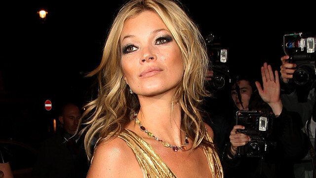 LONDON, ENGLAND - NOVEMBER 15: Kate Moss attends the book launch party for 'Kate: The Kate Moss Book' at 50 St James on November 15, 2012 in London, England. (Photo by Danny Martindale/Getty Images)