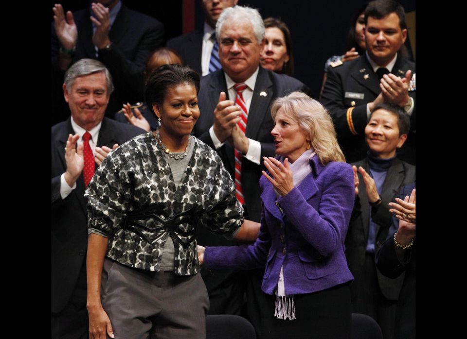 Michelle Obama in Zero + Maria Cornejo