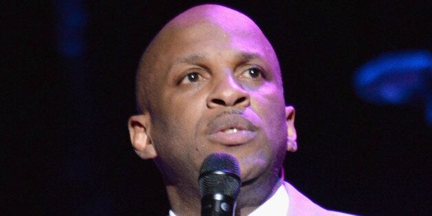 LOS ANGELES, CA - JUNE 30: Singer Donnie McClurkin attends Sunday Best Gospel Stage during the 2013 BET Experience at Club Nokia on June 30, 2013 in Los Angeles, California. (Photo by Earl Gibson/BET/Getty Images for BET)