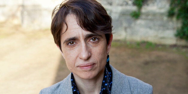 OXFORD, UNITED KINGDOM - MARCH 24: Masha Gessen, writer and journalistposes for a portrait at the Oxford Literary Festival on March 24, 2012 in Oxford, England. (Photo by David Levenson/Getty Images)