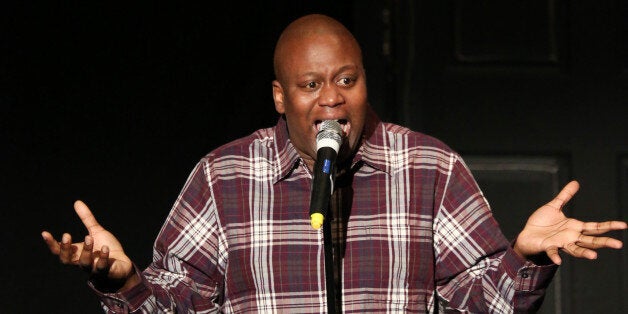 NEW YORK, NY - NOVEMBER 09: Tituss Burgess performing in 'Best in Shows' A benefit for the Humane Society of New York at New World Stages on November 9, 2014 in New York City. (Photo by Walter McBride/Getty Images)