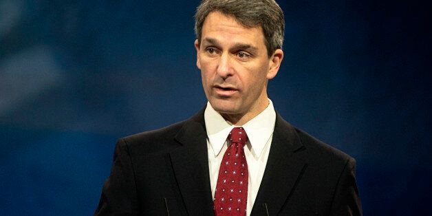 OXON HILL MD: MARCH 14 Ken Cuccinelli gives a speech at the Conservative Political Action Conference at the Gaylord Hotel National Harbor in Oxon Hill, Maryland on March 14, 2013. (Photo by Marvin Joseph/The Washington Post via Getty Images)