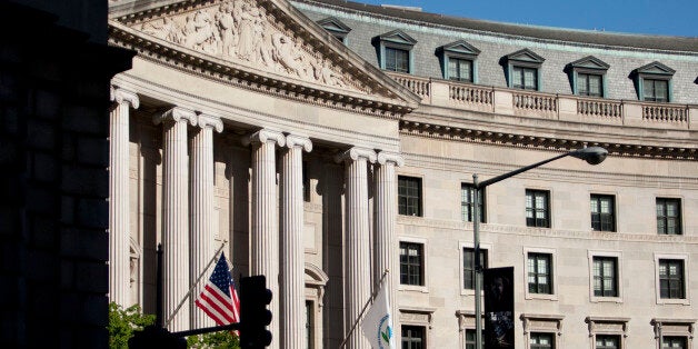 The headquarters of the Environmental Protection Agency (EPA) stands in Washington, D.C., U.S., on Friday, May 7, 2010. The Obama administration proposed the first nationwide rules for the disposal of ash from coal-fired power plants, a response to a 2008 sludge spill in Tennessee. It opted not to classify the substance as hazardous. Photographer: Andrew Harrer/Bloomberg via Getty Images