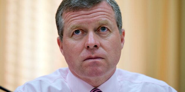 UNITED STATES - MARCH 13: Rep. Charlie Dent, R-Pa., listens to FEMA Administrator Craig Fugate testify before a Homeland Security Subcommittee hearing in Rayburn entitled 'FEMA Hurricane Sandy Funding Oversight.' (Photo By Tom Williams/CQ Roll Call)