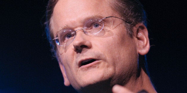 ASPEN, CO - JUNE 27: Lawrence Lessig speaks at the Aspen Institute's Aspen Ideas Festival 2011 at the Doerr-Hosier Center on June 27, 2011 in Aspen, Colorado. (Photo by Leigh Vogel/Getty Images)