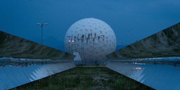 MUNICH, GERMANY - JUNE 23: Radomes at a facility called the Bad Aibling Station once used by U.S. National Security Agency (NSA) stand at dusk on June 23, 2014 near Bad Aibling, Germany. According to media reports based on recent documents released by former NSA worker Edward Snowden the NSA continues to operate from another nearby facility called the Mangfall Kaserne of the German intelligence services. The documents released by Snowden show a high level of activity of the NSA within Germany as well as active sharing of information between the NSA and German authorities. The Bundestag has convened a special commission to investigate the activities of the NSA following the revelation last year that the NSA had tapped the phone of German Chancellor Angela Merkel. (Photo by Joerg Koch/Getty Images)