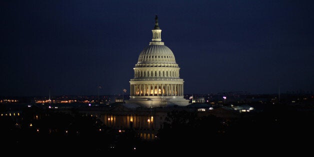 WASHINGTON, DC - JUNE 10: The U.S. Capitol building is seen on the evening of June 10, 2014 in Washington, DC. (Photo by Alex Wong/Getty Images)