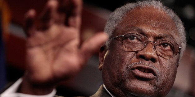 WASHINGTON, DC - SEPTEMBER 06: House Democratic Assistant Leader Rep. James Clyburn (D-SC) speaks during a news conference at the U.S. Capitol September 6, 2011 in Washington, DC. Clyburn has been tapped by Pelosi to be a member of the Joint Select Committee on Deficit Reduction, or 'deficit supercommittee.' (Photo by Chip Somodevilla/Getty Images)