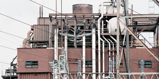 UNITED STATES - AUGUST 04: POSSUM POINT POWER STATION--Virginia Power's Possum Point Power Station, near Dumfries, Va. (Photo by Scott J. Ferrell/Congressional Quarterly/Getty Images)