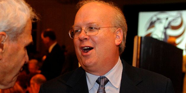 Republican strategist Karl Rove greeted guests at the El Paso County Lincoln Day Dinner Wednesday night, June 1, 2011 at the Antler's Hilton Hotel in Colorado Springs. Karl Gehring/The Denver Post (Photo By Karl Gehring/The Denver Post via Getty Images)