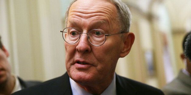 WASHINGTON, DC - OCTOBER 11: U.S. Sen. Lamar Alexander (R-TN) speaks to members of the media at the Capitol October 11, 2013 on Capitol Hill in Washington, DC. On the 11th day of a U.S. Government shutdown, President Barack Obama spoke with Speaker Boehner on the phone and they agreed that they should keep talking. (Photo by Alex Wong/Getty Images)