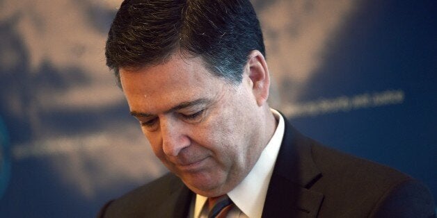 Federal Bureau of Investigation (FBI) director James Comey attends a conference on 'Todays Terrorism: Todays Counterterrorism