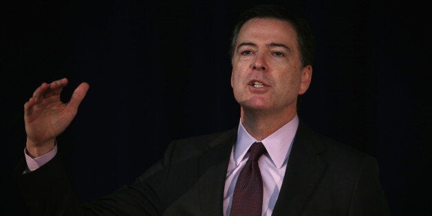 WASHINGTON, DC - NOVEMBER 19: FBI Director James Comey addresses the Overseas Security Advisory Council's 29th Annual Briefi