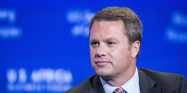 Doug McMillon, president and chief executive officer of Wal-Mart Stores Inc., listens during the US-Africa Business Forum in Washington, D.C., U.S., on Tuesday, Aug. 5, 2014. A two-decade surge in growth in Africa suggests the poorest continent is starting to come to grips with its challenges and has raised the prospect of the 'African lions' emulating the 'Asian tiger' economies in the 21st century. Photographer: Drew Angerer/Bloomberg via Getty Images 