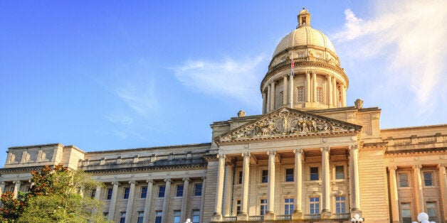 Capitol building in Frankfort, Kentucky