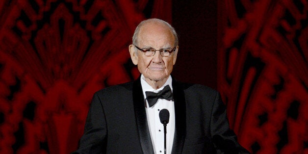 CULVER CITY, CA - JUNE 07: Sen. George McGovern speaks onstage at the 40th AFI Life Achievement Award honoring Shirley MacLa
