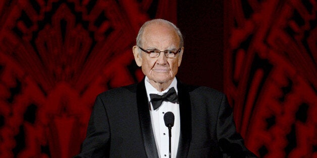 CULVER CITY, CA - JUNE 07: Sen. George McGovern speaks onstage at the 40th AFI Life Achievement Award honoring Shirley MacLaine held at Sony Pictures Studios on June 7, 2012 in Culver City, California. The AFI Life Achievement Award tribute to Shirley MacLaine will premiere on TV Land on Saturday, June 24 at 9PM ET/PST. (Photo by Kevin Winter/Getty Images)