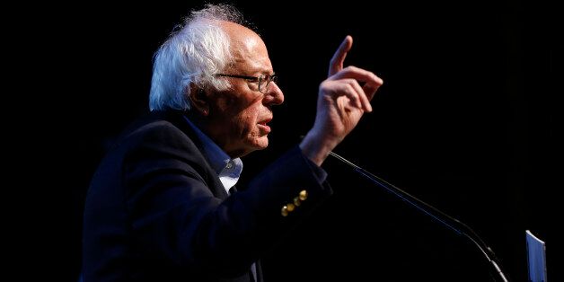Democratic presidential candidate Sen. Bernie Sanders, I-Vt., speaks at a rally, Wednesday, March 2, 2016, in Portland, Maine. (AP Photo/Robert F. Bukaty)