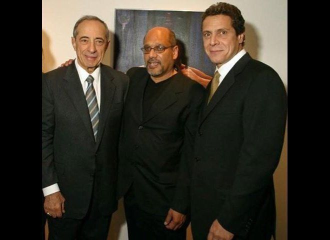 Governors Mario and Andrew Como at my Whitney Museum Book and Art Show