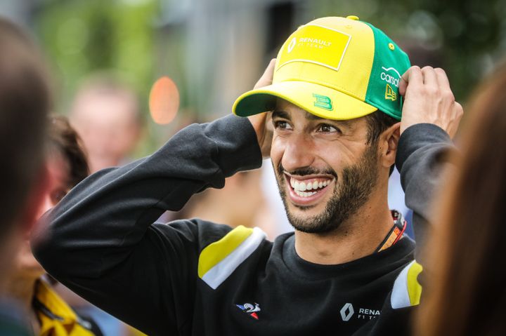MELBOURNE, AUSTRALIA - MARCH 11 2020: Daniel Ricciardo of Renault DP World F1 Team before the 2020 Formula 1 Australian Grand Prix.