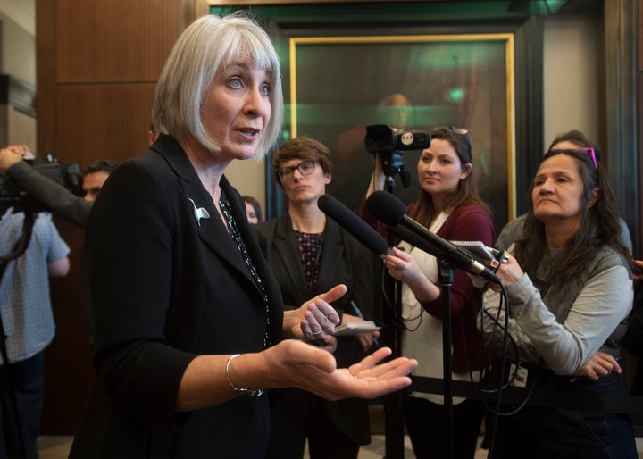 Minister of Health Patty Hajdu before Question Period in the House of Commons on March 11, 2020 in Ottawa. 