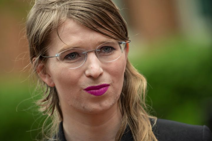 Former military intelligence analyst Chelsea Manning.