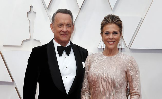 Tom Hanks et Rita Wilson, ici lors des Oscars le 9 février, ont été testés...