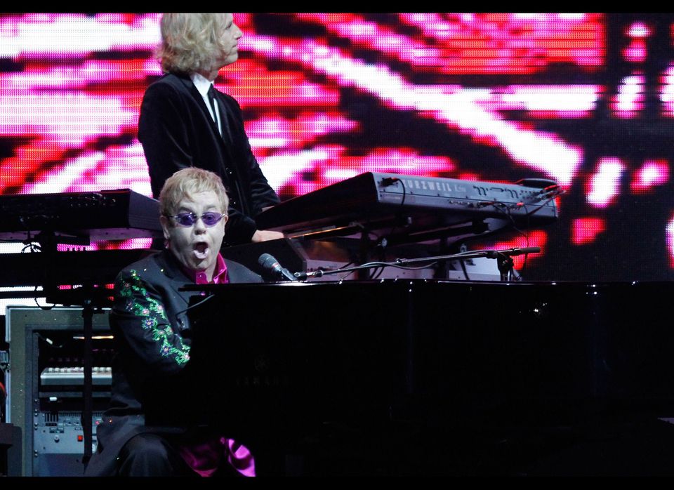 Elton John Performs In Peru