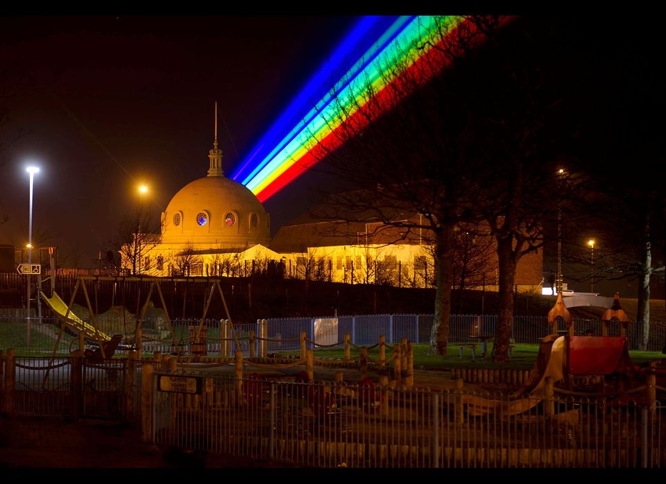 US Artist Yvette Mattern's Global Rainbow On Show In Gateshead