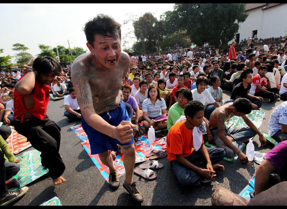 'Sak Yant' Tattoo Festival Celebrated In Thailand