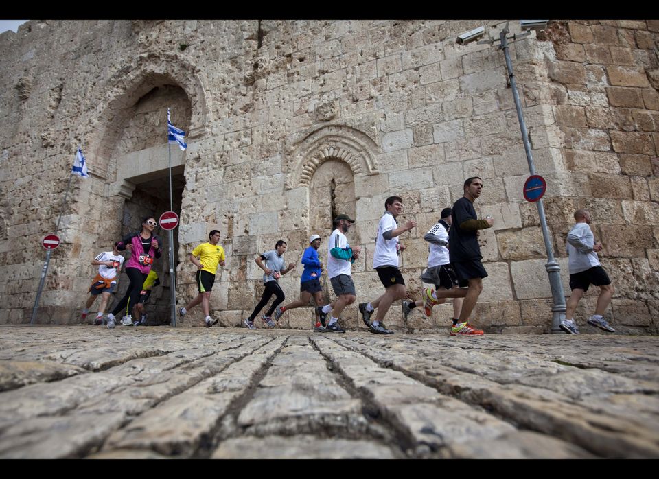 Mideast Israel Jerusalem Marathon