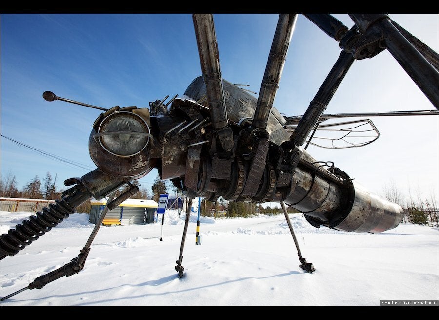 Mosquito Sculpture