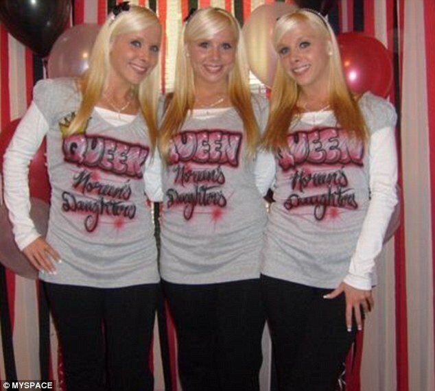 Vicki And Sarah Satterfield, Former Playboy Triplets, Arrested For Starting Drunken Strip Club